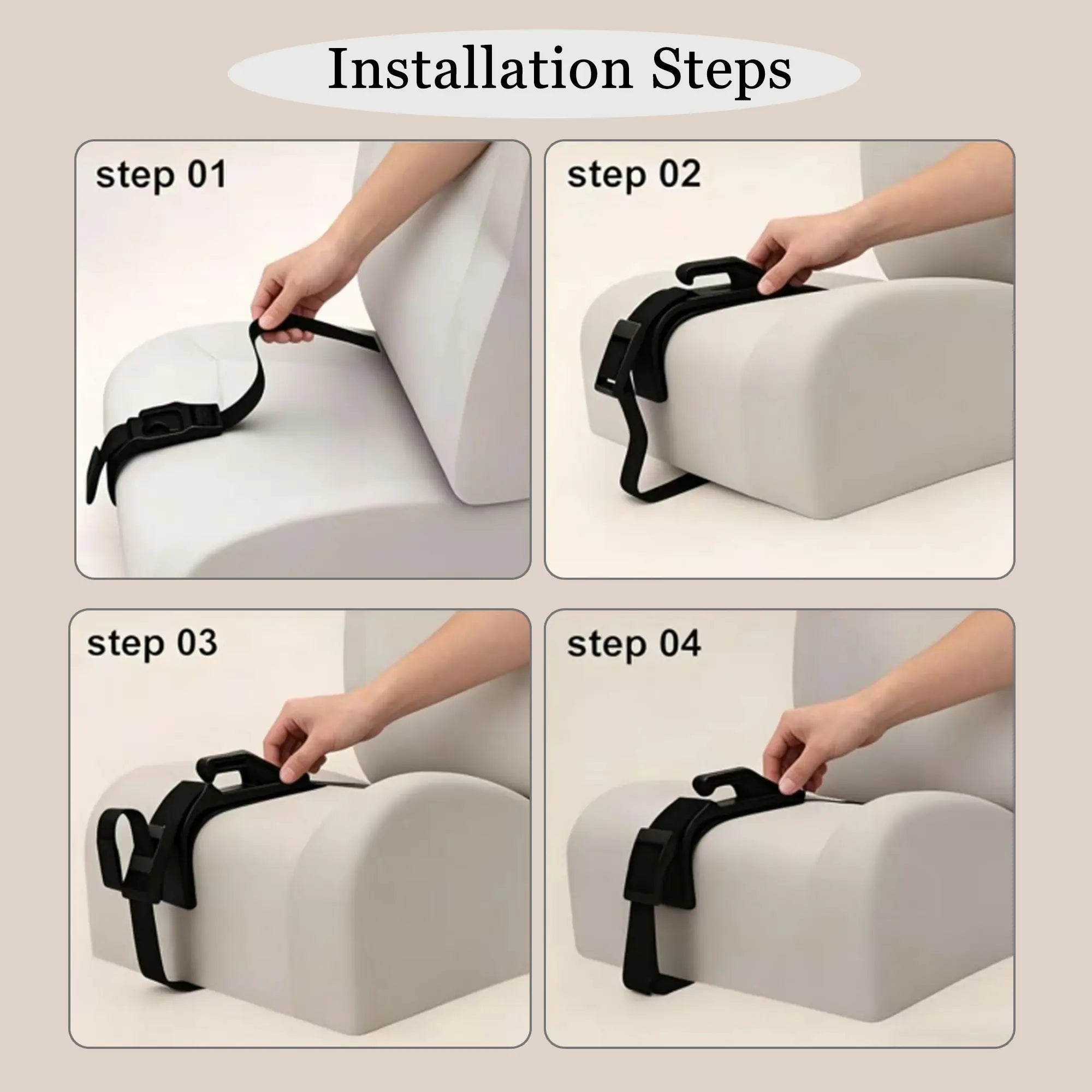 Maternity Seat Belt Adjuster — Comfortable & Safe Belly Protection for Pregnancy